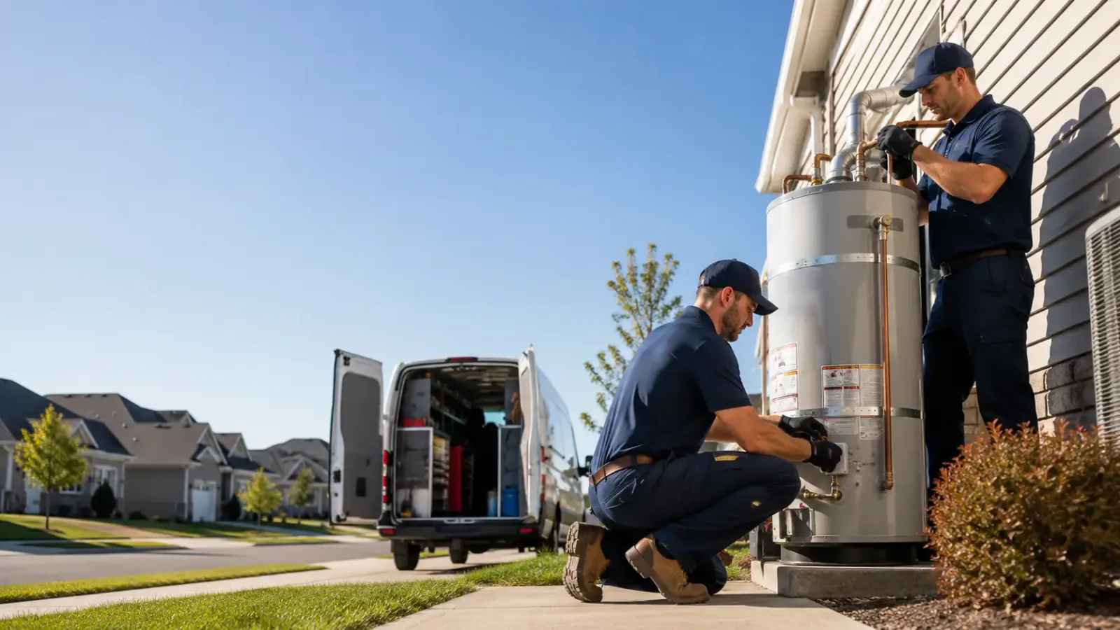 Water Heater Installation in Belpre, KS